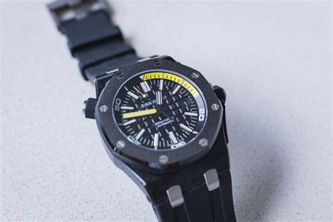 audemars piguet fc diver jf v5|AP ROO Forged Carbon Diver .